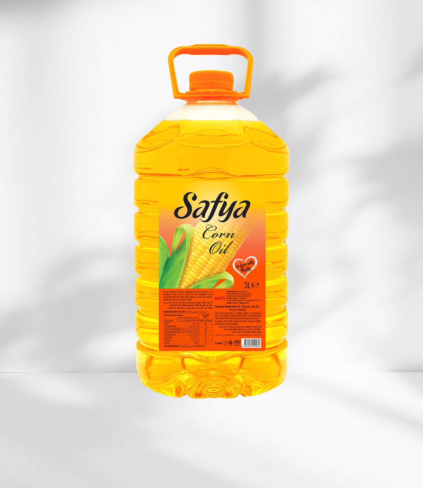 3L Pet Bottle Squared